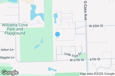 Map image of the property - 1441 Carriage Ln