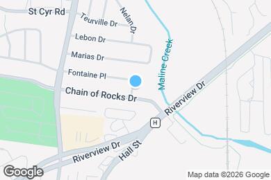 Map image of the property - 807 Fontaine Pl