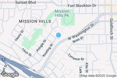 Map image of the property - 3805 Keating St
