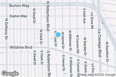 Map image of the property - 152 N Arnaz Dr