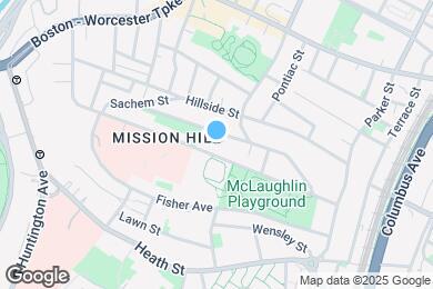 Map image of the property - 152 Parker Hill Ave