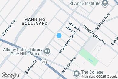 Map image of the property - 838 Lancaster St