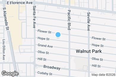 Map image of the property - 2519 1/2 Hope Street