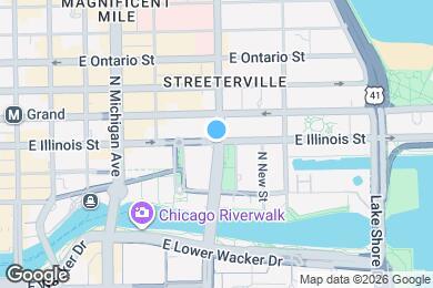 Map image of the property - 219 E Illinois St