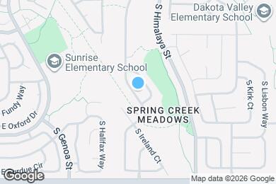 Map image of the property - 4068 S Himalaya Way