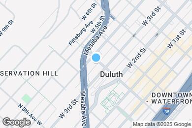 Map image of the property - 319 N 4th Ave W