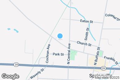 Map image of the property - Franklin Street Apartments