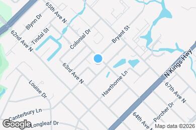 Map image of the property - Serenity@65th Apts....5 blocks from the Beach