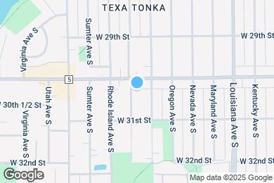 Map image of the property - 3011 Quebec Ave S