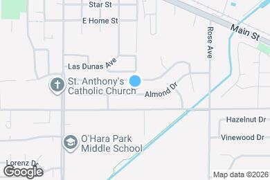 Map image of the property - 962 Almond Dr