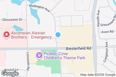 Map image of the property - 883 Wellington Ave