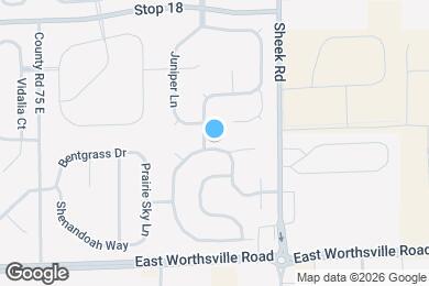 Map image of the property - 1102 Central Park Blvd N