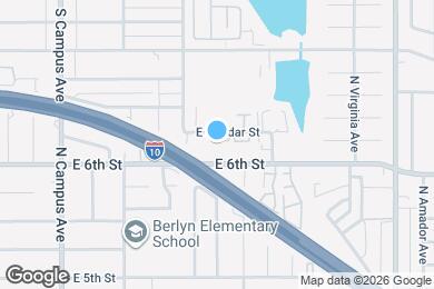 Map image of the property - 931 E 6th St