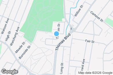 Map image of the property - 581 Thomas St