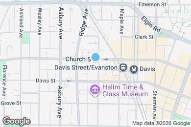 Map image of the property - 1100 Church St