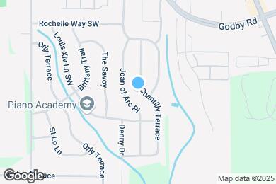 Map image of the property - 5285 Chantilly Terrace