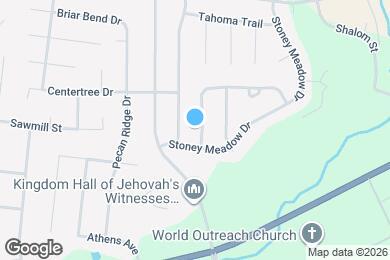 Map image of the property - 1632 Beaconcrest Cir