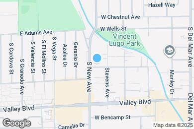 Map image of the property - 519 W Newby Ave