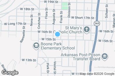 Map image of the property - 1605 W 15th St