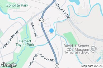 Map image of the property - 1643 Briarcliff Rd NE