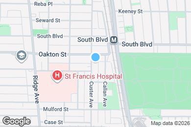 Map image of the property - 429 Custer Ave