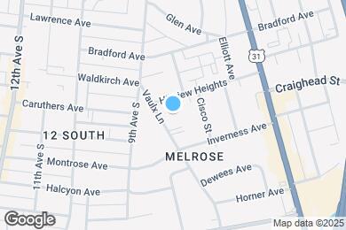 Map image of the property - 2408 Vaulx Ln