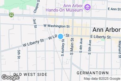 Map image of the property - 314 S Ashley St