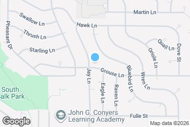 Map image of the property - 2606 Grouse Ln