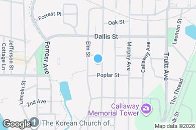 Map image of the property - 904 Park Ave