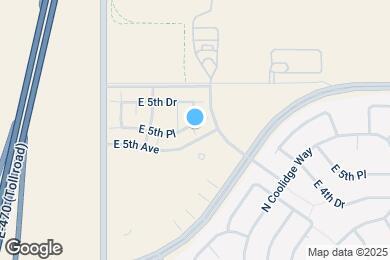 Map image of the property - 23614 E 5th Pl
