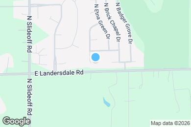 Map image of the property - 13027 N Becks Grove Dr