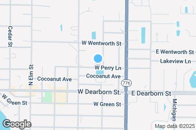 Map image of the property - 122 W Perry Ln