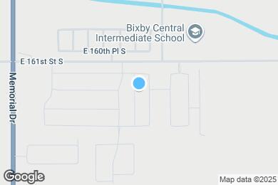 Map image of the property - 16207 S 87th East Ave