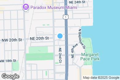 Map image of the property - 251 NE 20th St