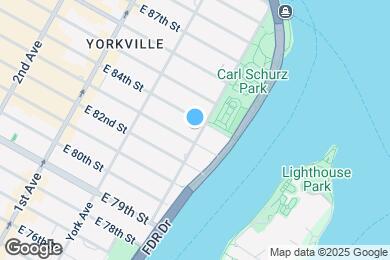 Map image of the property - 88 East End Ave