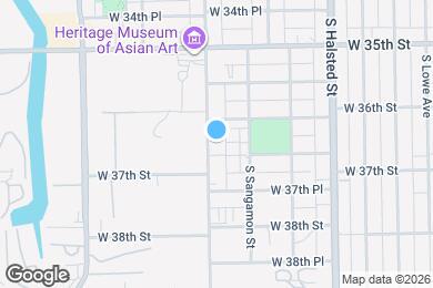Map image of the property - 3625 S Morgan St