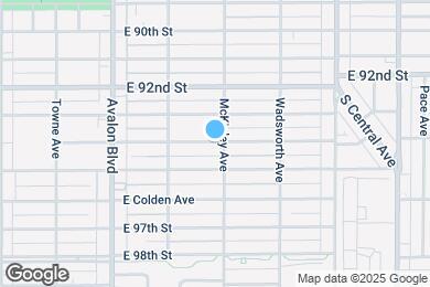 Map image of the property - 756 E 94th St