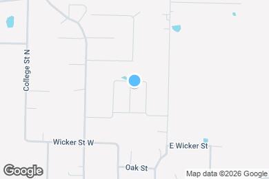 Map image of the property - 14 Hidden Oak Dr