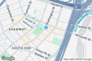 Map image of the property - 1180 Washington St