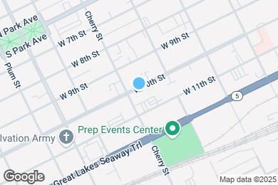 Map image of the property - 549 W 10th St