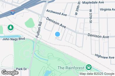 Map image of the property - 3871 W 42nd St