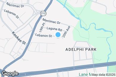 Map image of the property - 1937 Lebanon St