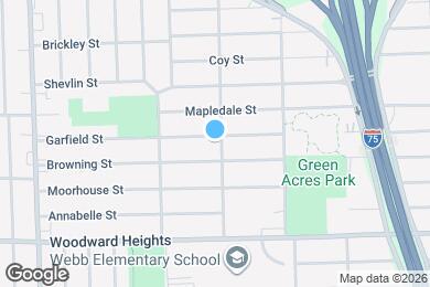Map image of the property - 2186 Garfield St