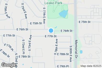 Map image of the property - 7619 E 77th St