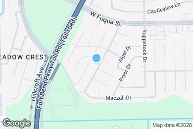 Map image of the property - 15830 Gatebriar Dr