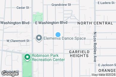 Map image of the property - 172 E Claremont St