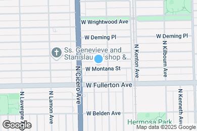 Map image of the property - 4718 W Montana St