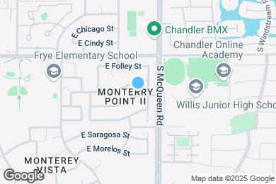 Map image of the property - 942 E Whitten St