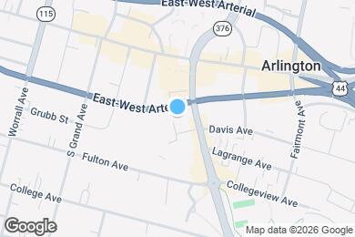 Map image of the property - The Arlington- **Under New Management**