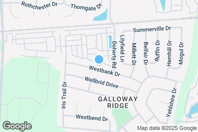 Map image of the property - 5864 Westbank Dr